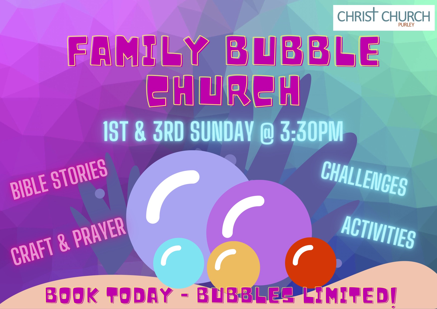 FINAL Family bubble flier