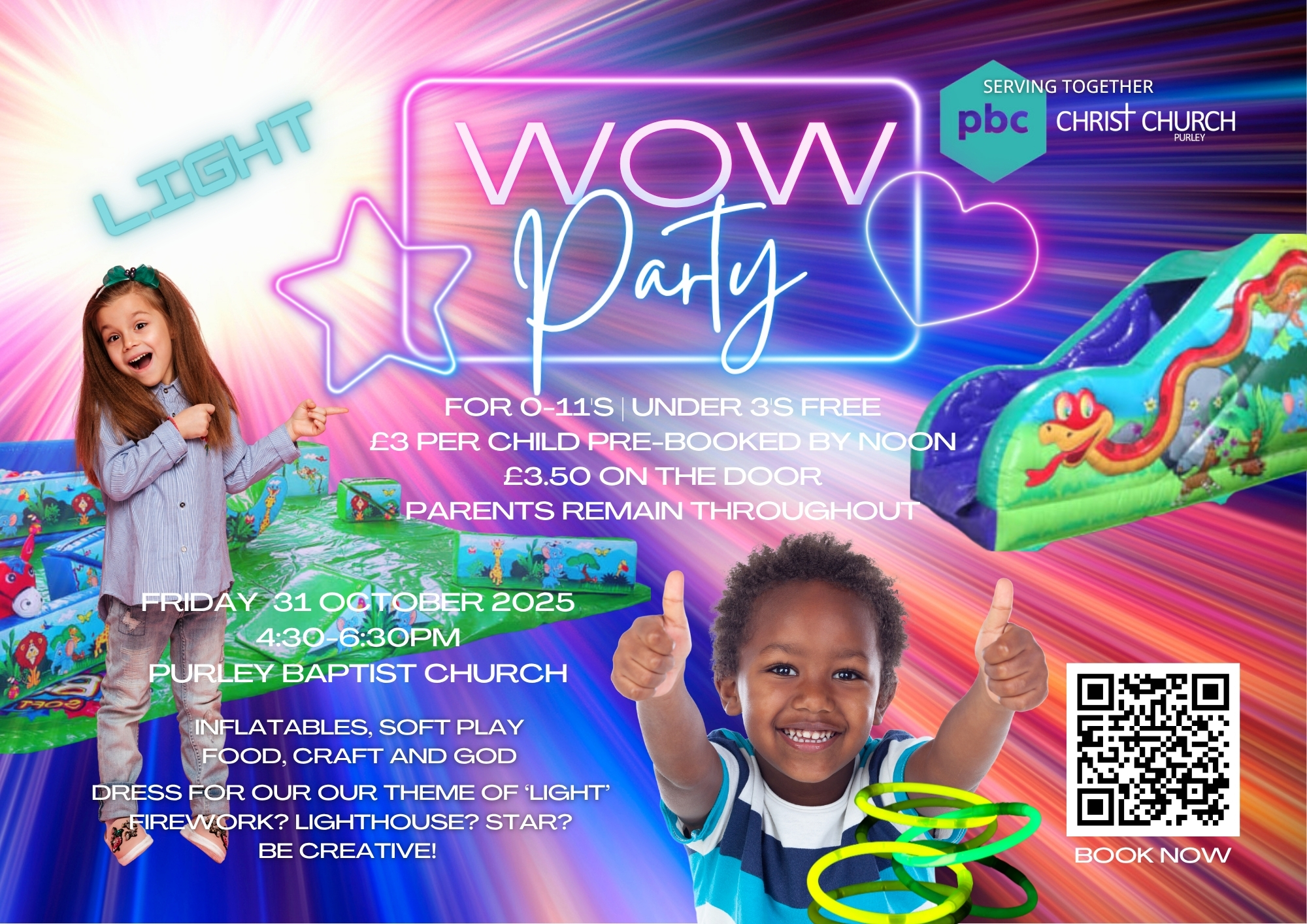 Wow Party 2025 - Publicity A6-