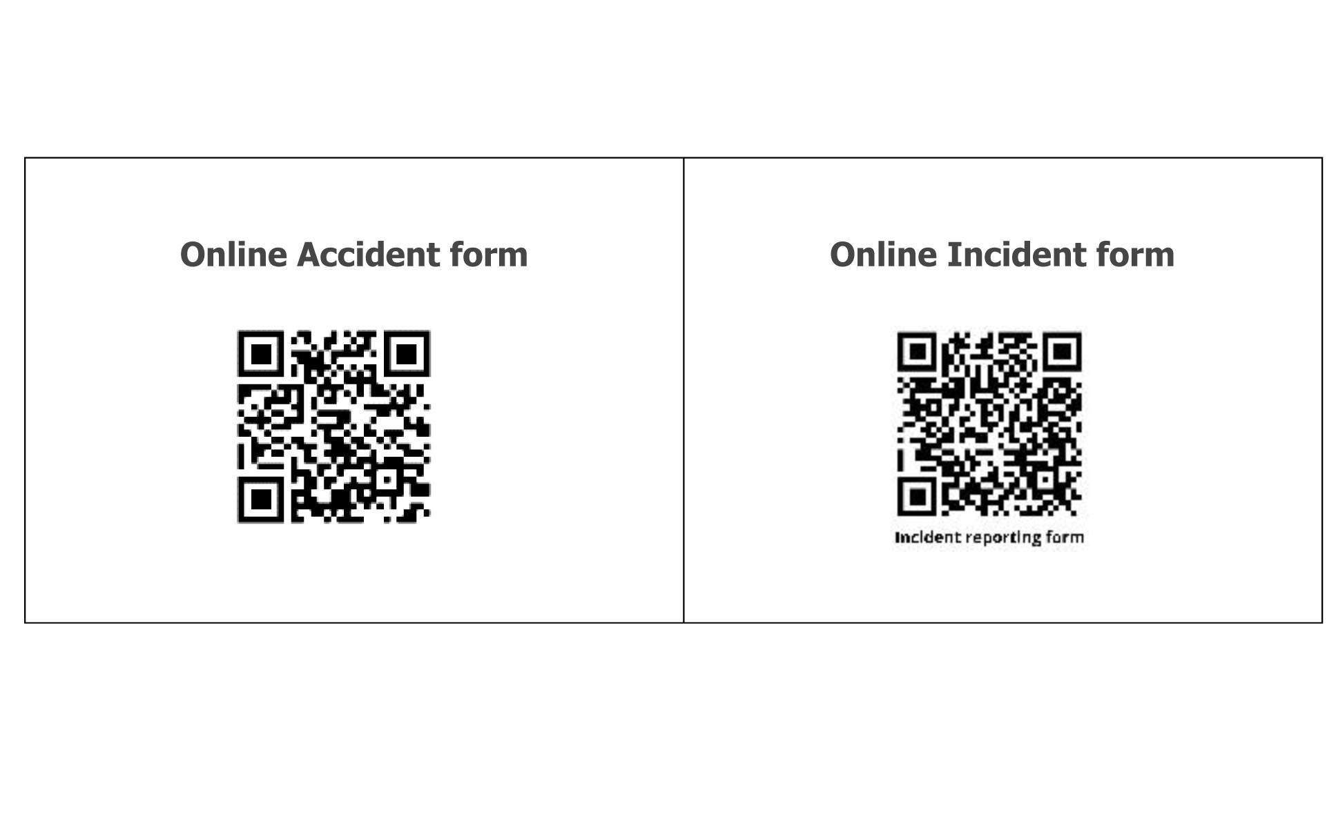 Online Accident form