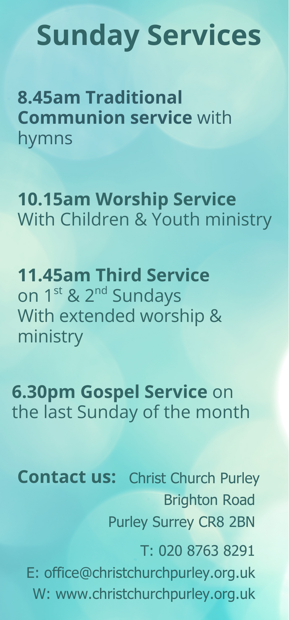 Business Brochure in Gradient 